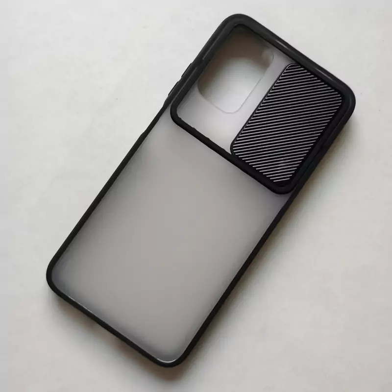 قاب پشت مات کشویی مشکی گوشی شیائومی Poco m3 و Redmi 9T