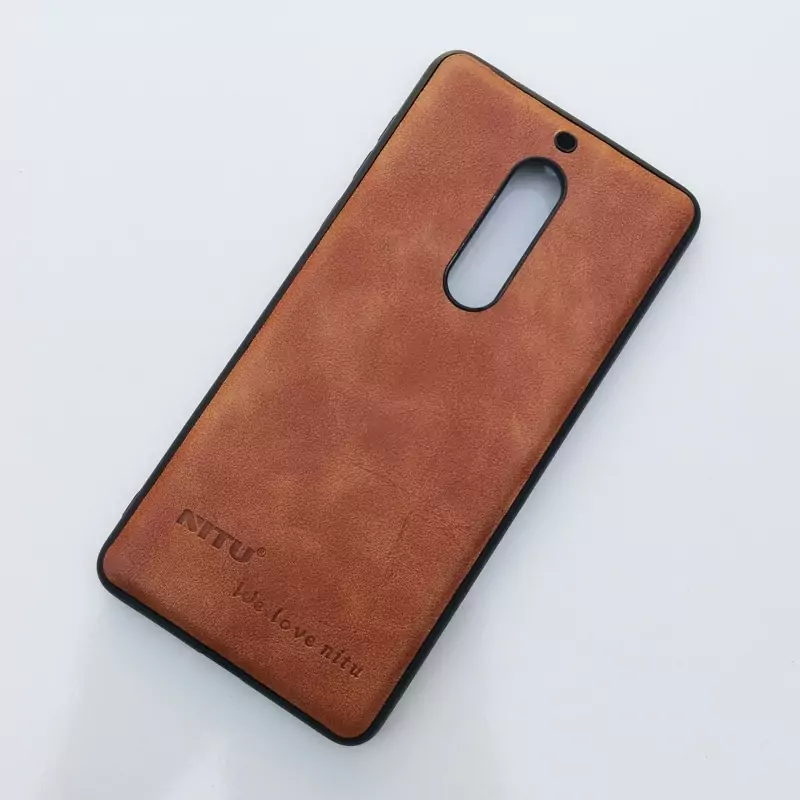 قاب طرح چرمی محکم NITU مناسب گوشی نوکیا 5 یا Nokia 5