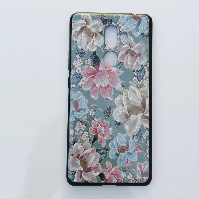 قاب طرحدار ژله ای گلدار مناسب گوشی نوکیا 7 پلاس یا Nokia 7 plus