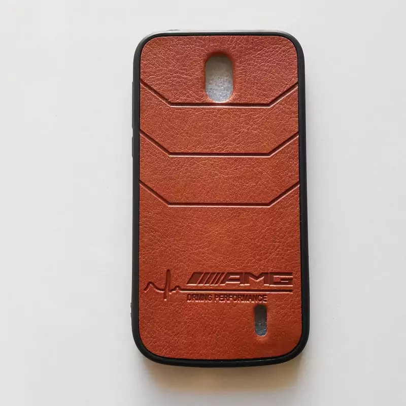 قاب طرح چرمی ژله ای درجه یک AMG گوشی نوکیا 1 یا Nokia 1
