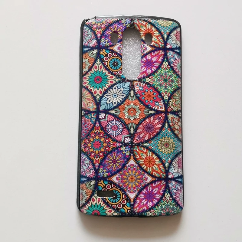 قاب طرحدار ژله ای کد6 مناسب گوشی ال جی G3 یا LG G3