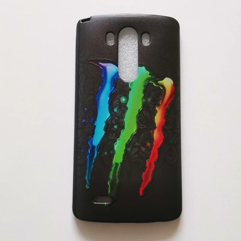 قاب طرحدار ژله ای کد3 مناسب گوشی ال جی G3 یا LG G3