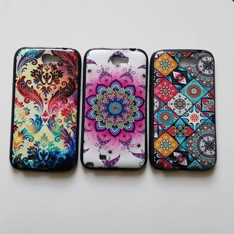 قاب طرحدار ژله ای مناسب گوشی سامسونگ Galaxy note 2