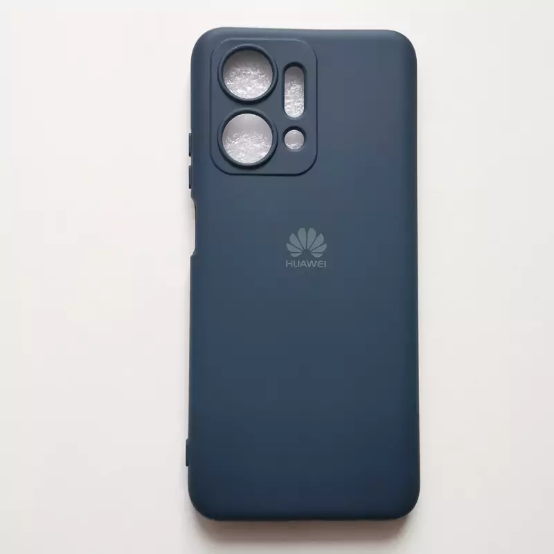 قاب سیلیکونی پاک کنی رنگ ذغالی مناسب گوشی Honor x7a یا Honor X7A