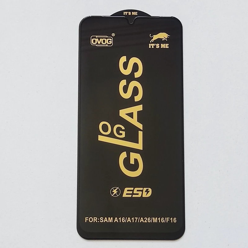 گلس تمام صفحه درجه یک Anti Static مخصوص گوشی سامسونگ A16 و سامسونگ A26