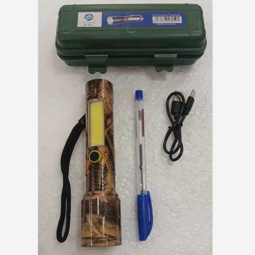 چراغ قوه پلیسی ارتشی، دارای زوم و نور بغل