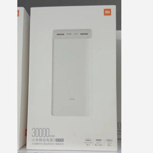 پاوربانک شیائومی مدل PB3018ZM ظرفیت 30000 اصل