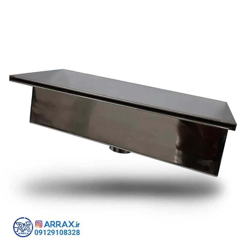 نازل پرده آب شوتر20 سانتی متراستیل 304 براق (ارسال از تیپاکس، پس کرایه)