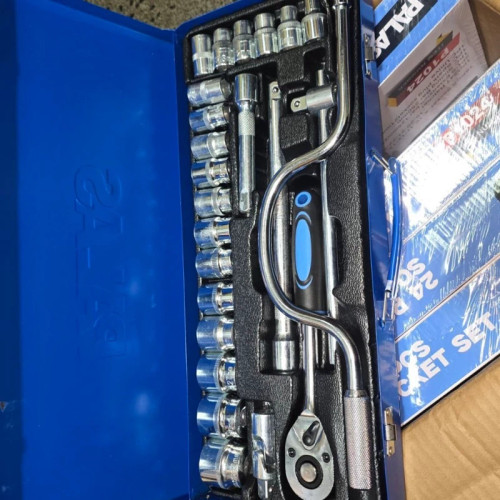 جعبه بکس 24 پارچه کروم وانادیوم برند پالاس