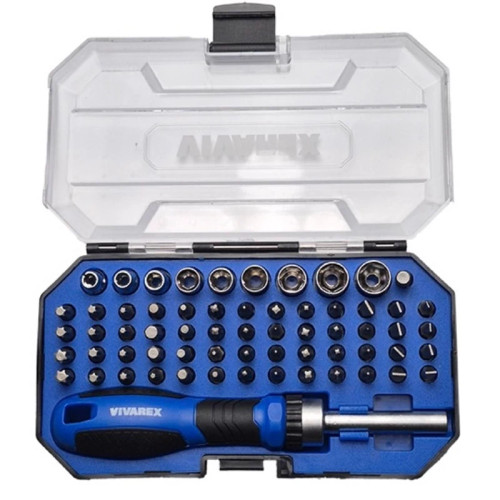 ست پیچ گوشتی و بیت 63 پارچه ویوارکس مدل 6365