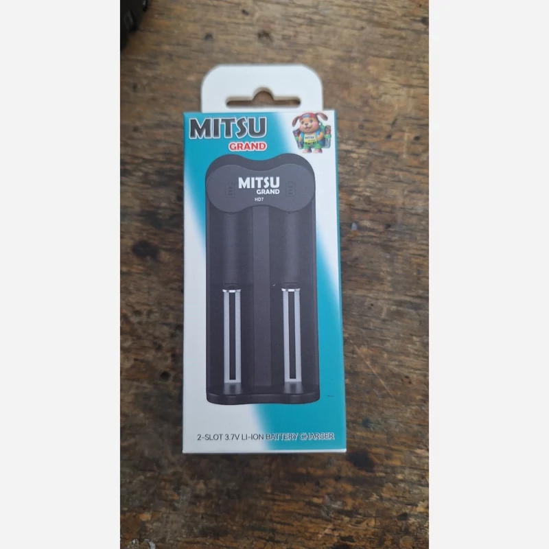 شارژر باتری لیتیوم 18650 mitsu