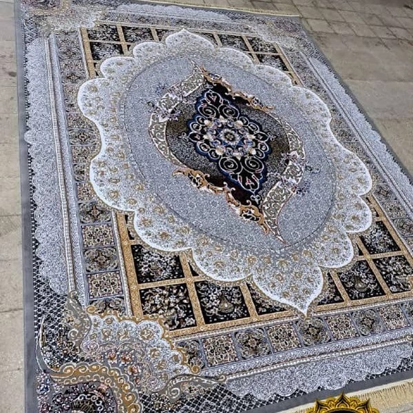 فرش ماشینی6متری  کاشان نقشه مانلی فیلی (ارسال رایگان)،