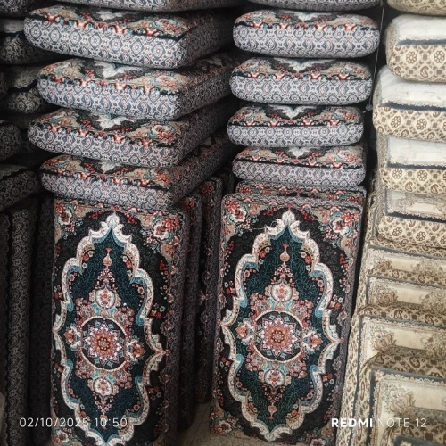 پشتی فرشی 700شانه الیافی طرح شهیاد