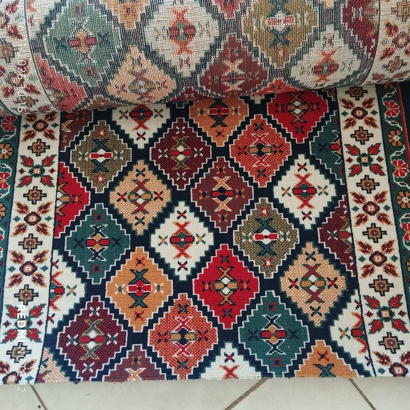 گلیم فرش ماشینی برشی سایز 1در 4(سایز های سفارشی)