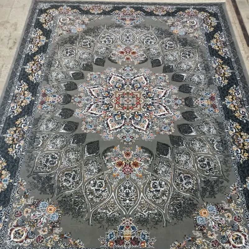 فرش ماشینی کاشان (BCF) تراکم 700سایز 9متری نقشه مانلی فیلی (ارسال رایگان)