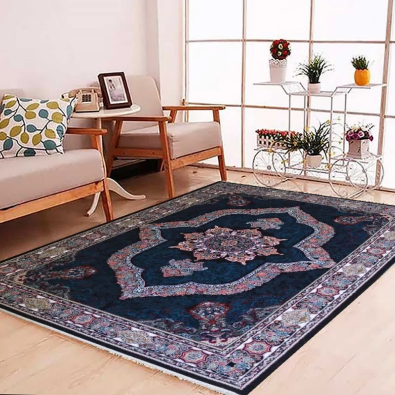 فرش ماشینی9متری کاشان طرح کارینا(ارسال رایگان)