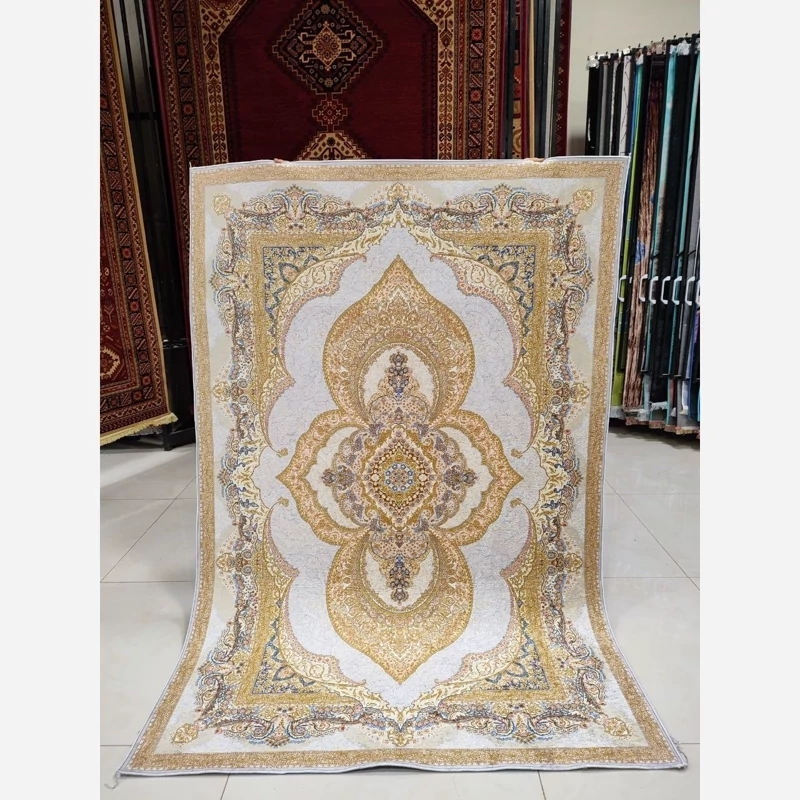 فرشینه 4متری مخمل ترک طرح فرش(ارسال رایگان)