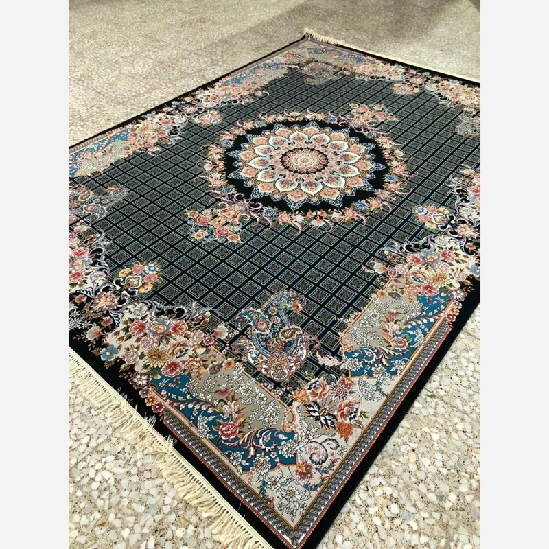 فرش ماشینی 500شانه کاشان12متری ورژن(ارسال رایگان)