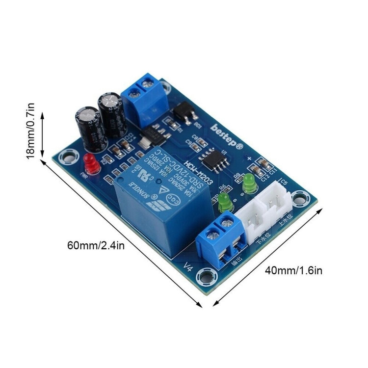 ماژول تشخیص و کنترل اتوماتیک سطح مایعات مدل XH-M203