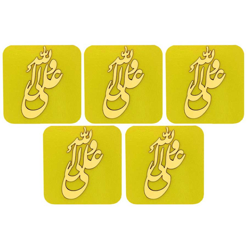 مگنت مدل علی ولی الله بسته 5 عددی
