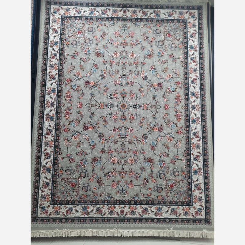فرش ماشینی 500شانه کاشان نقشه گیلدا 12متری(ارسال رایگان)