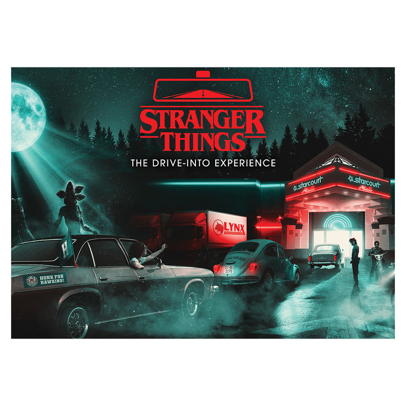 پوستر طرح چیزهای عجیب کد 1423 -Stranger Things