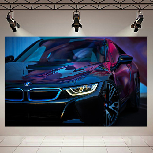 پوستر طرح ماشین مدل BMW i8 کد AR6110