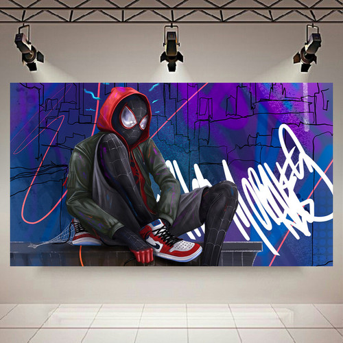 پوستر طرح مردعنکبوتی مدل Art کد AR11830