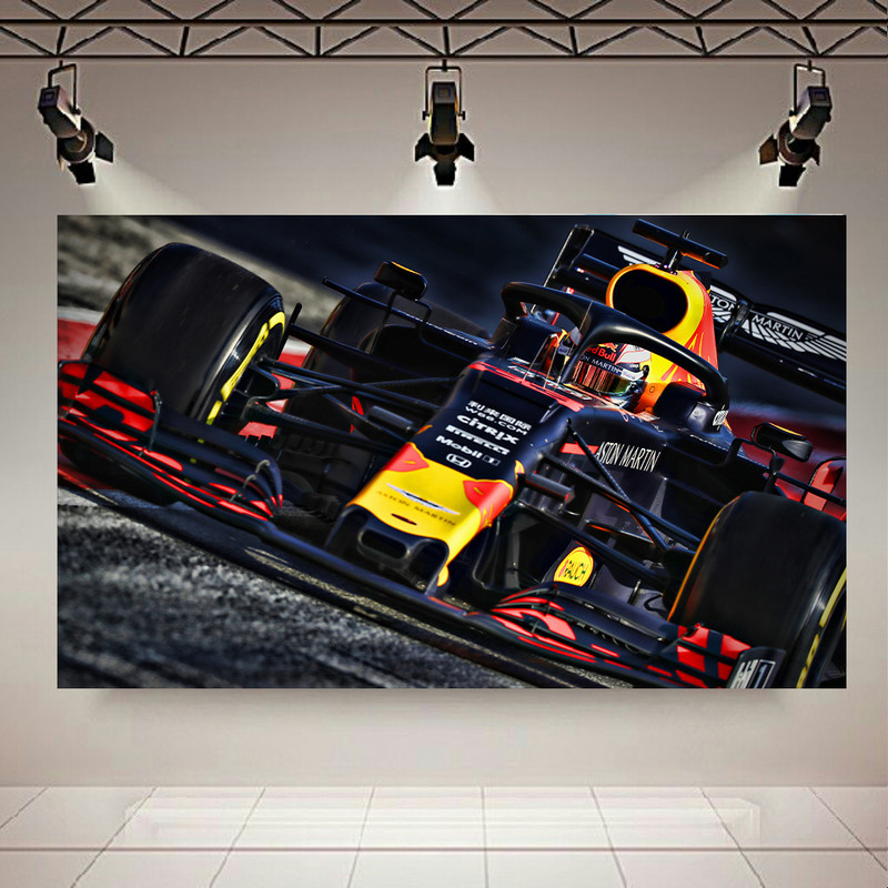 پوستر طرح فرمول یک مدلAston Martin Red Bull Racing کد AR19020
