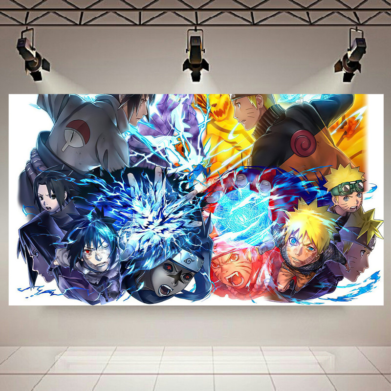 پوستر طرح انیمه مدل Naruto کد AR8070