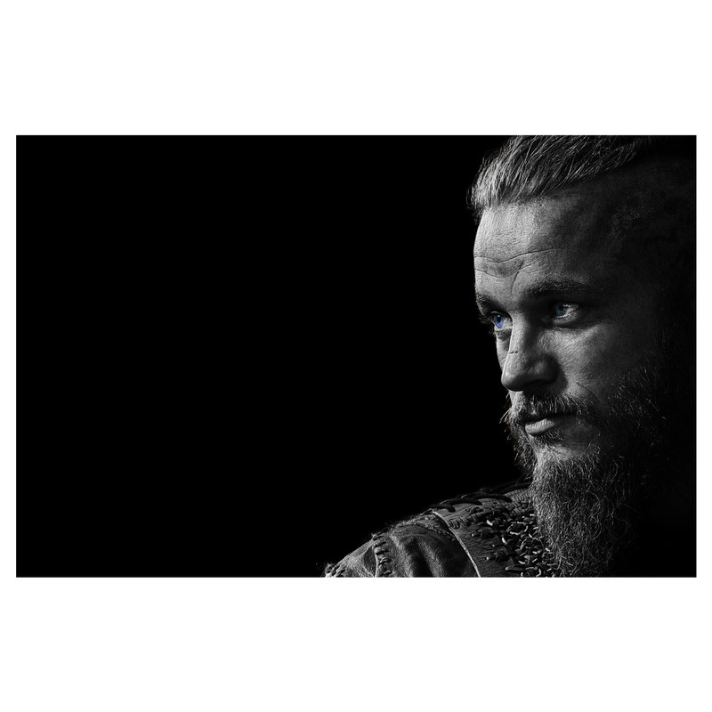پوستر طرح ragnar lothbrok vikings وایکینگ راگنار لودبروک کد 1821