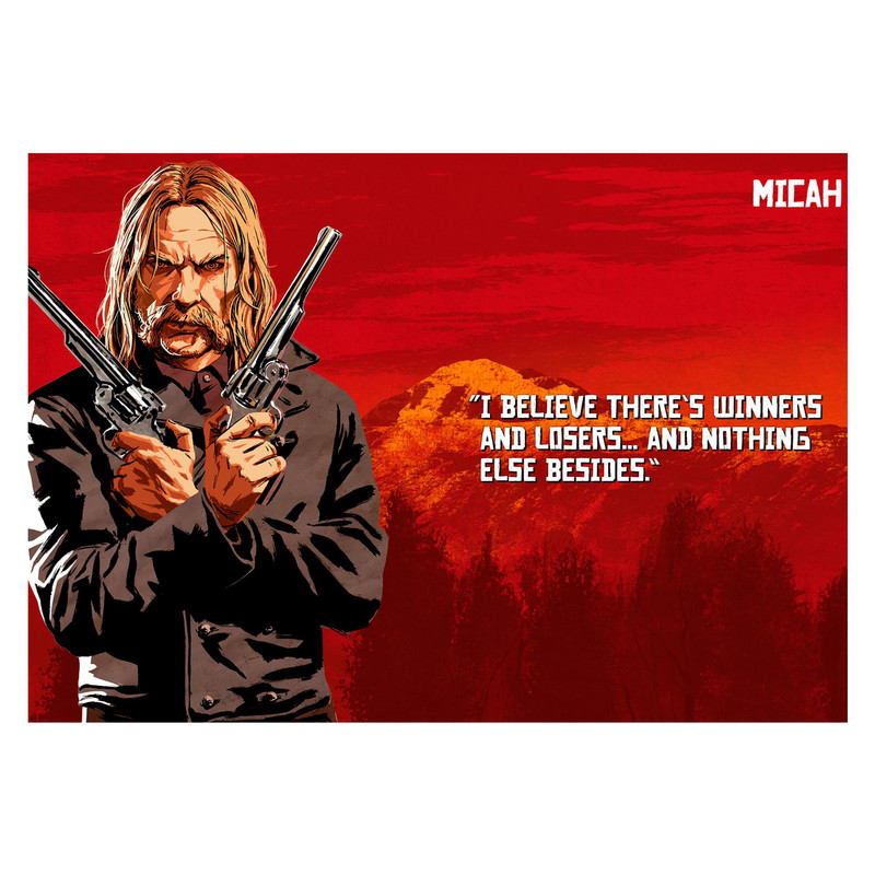 پوستر مدل رد دد ریدمپشن Red Dead Redemption کد 2067