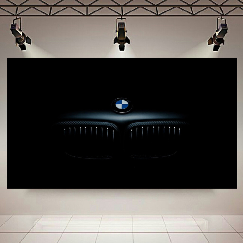 پوستر طرح ماشین مدل جلو پنجره BMW کد AR7540