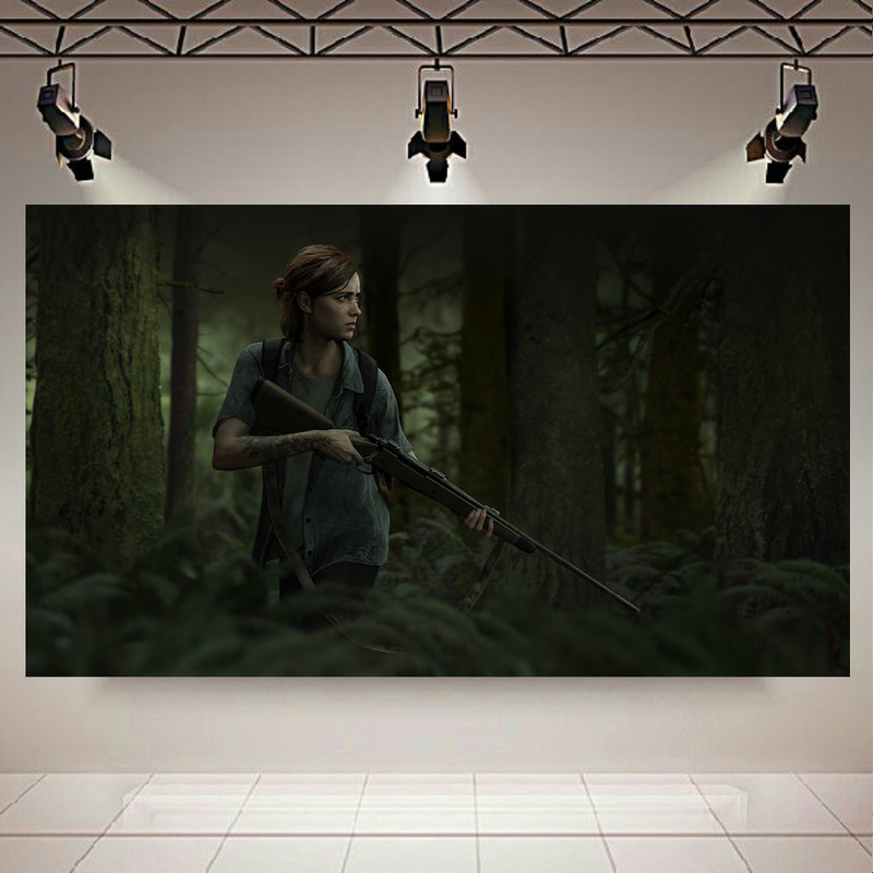 پوستر طرح Game مدل The last of US part2 کد AR9090