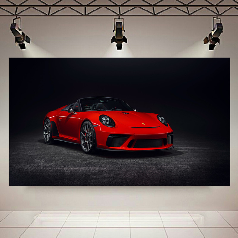 پوستر طرح ماشین مدل پورشه 911Speedster کد AR7210