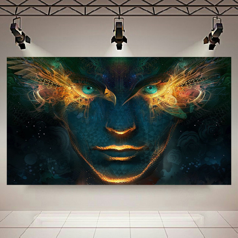 پوستر طرح چشم های هستی مدل Art کد AR13000