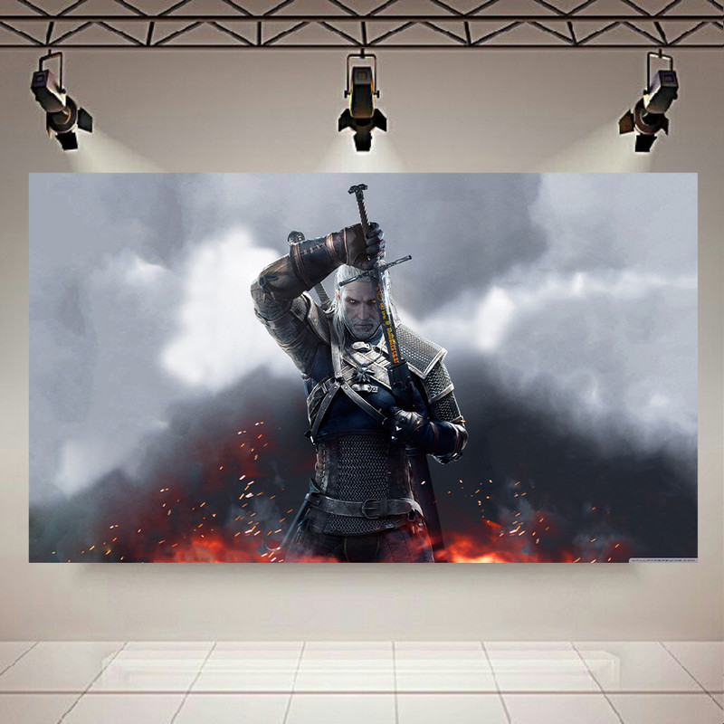 پوستر طرح Game مدل Witcher کد AR11010