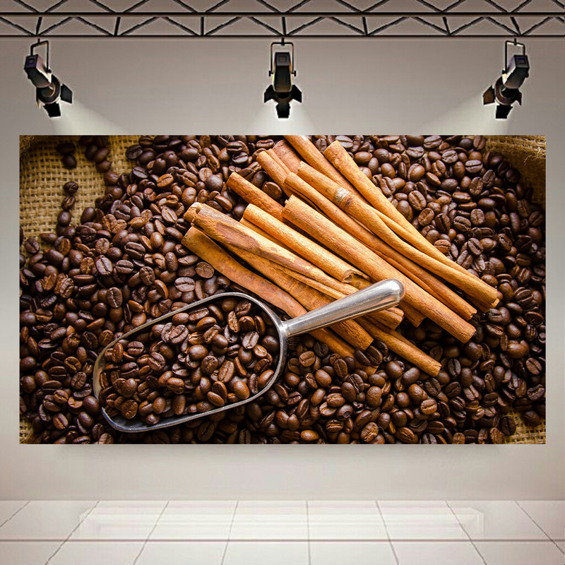 پوستر طرح قهوه و چوب دارچین کد AR16070