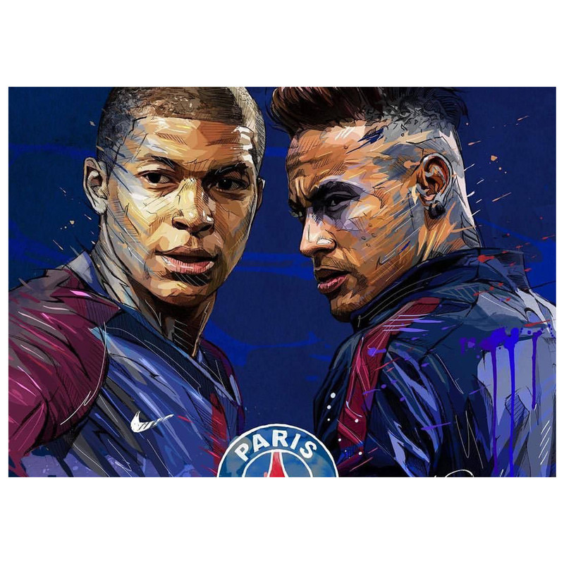 پوستر مدل کیلیان امباپه Kylian Mbappe کد 2024