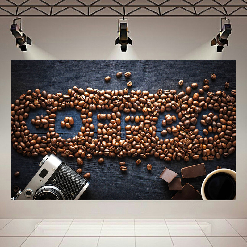 پوستر طرح قهوه مدل Coffee Beans کد  AR17840