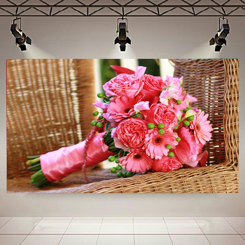 پوستر طرح دسته گل کد AR17280