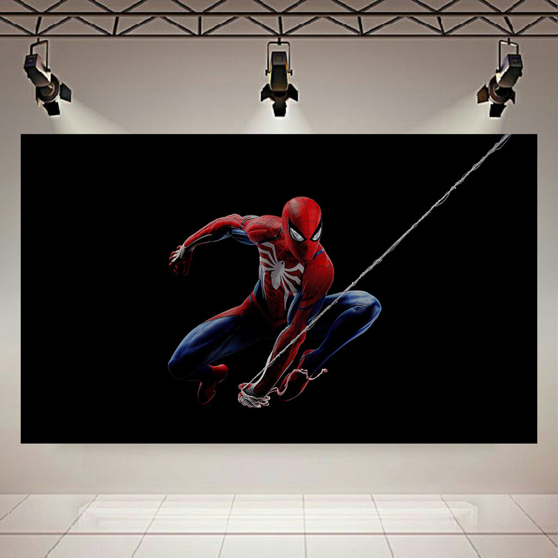 پوستر طرح Game مدل Spider man کد AR12240