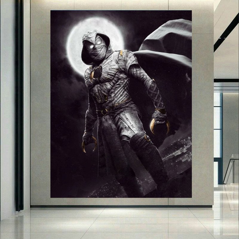 پوستر طرح سریال مدل Marvel Moon Knight 2022 کد AR19270