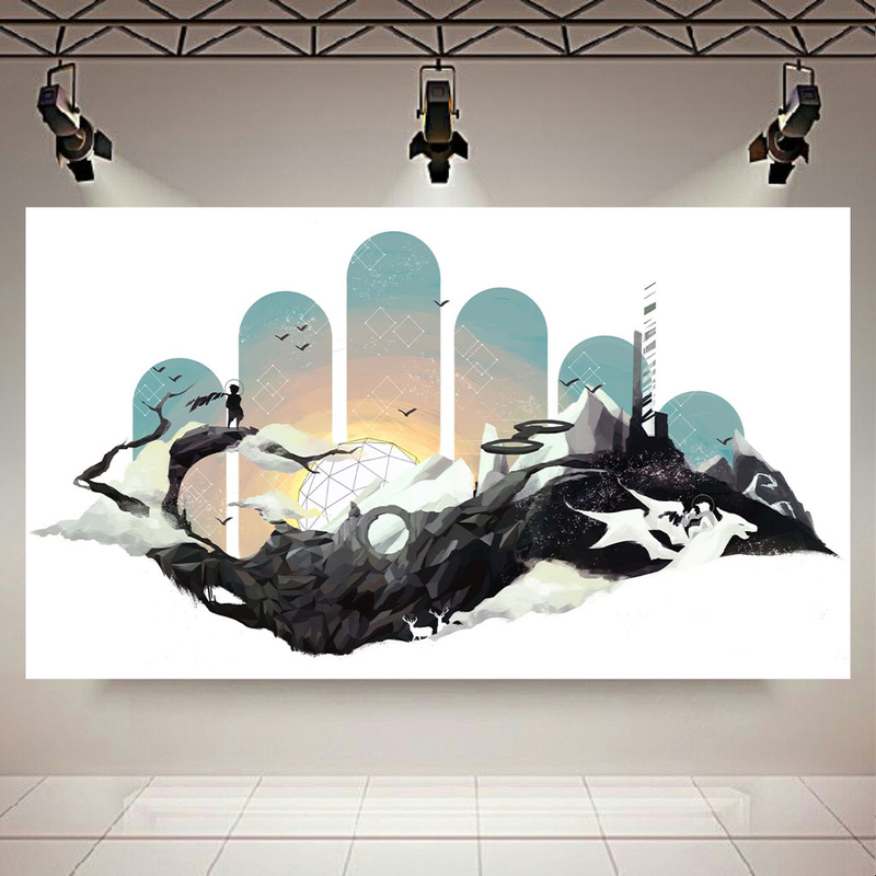 پوستر طرح فانتزی مدل Art کد AR13010