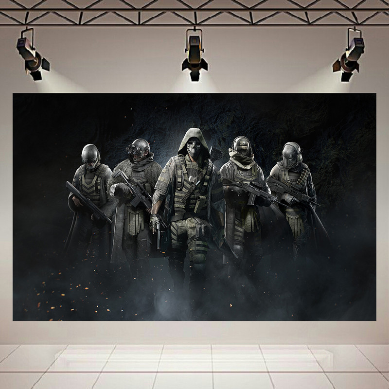 پوستر طرح گیم مدل Tom Clancys Ghost Recon Breakpoint کد AR22370