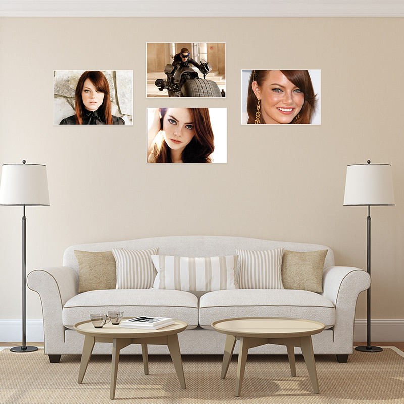 پوستر طرح اما استون کد A-2162-Emma Stone مجموعه 4 عددی