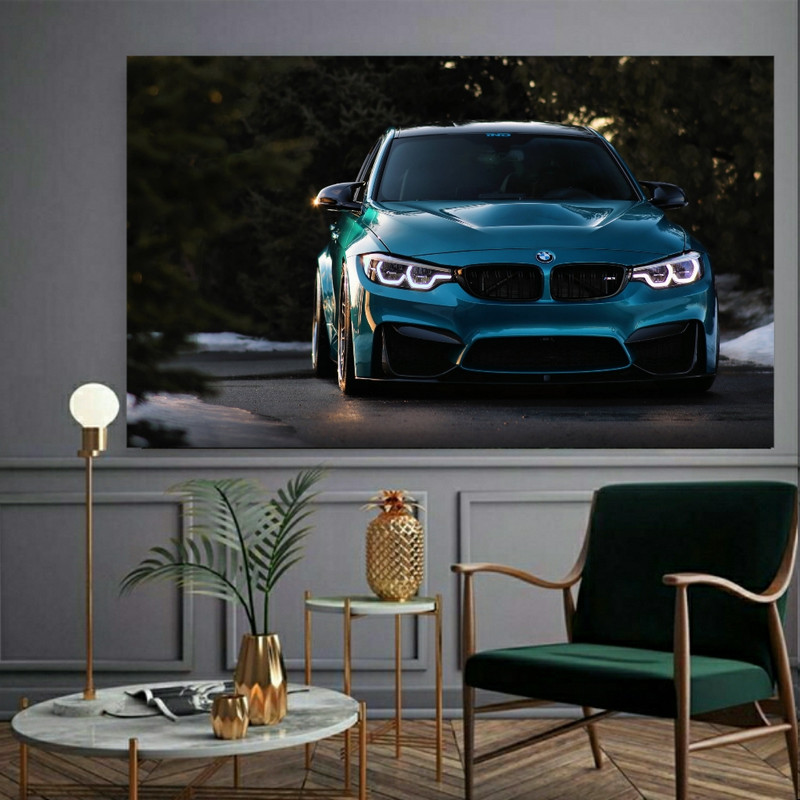 پوستر دیواری طرح ماشین BMW مدلFP359