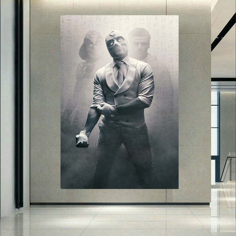 پوستر طرح سریال مدل Marvel Moon Knight 2022 کد AR19260