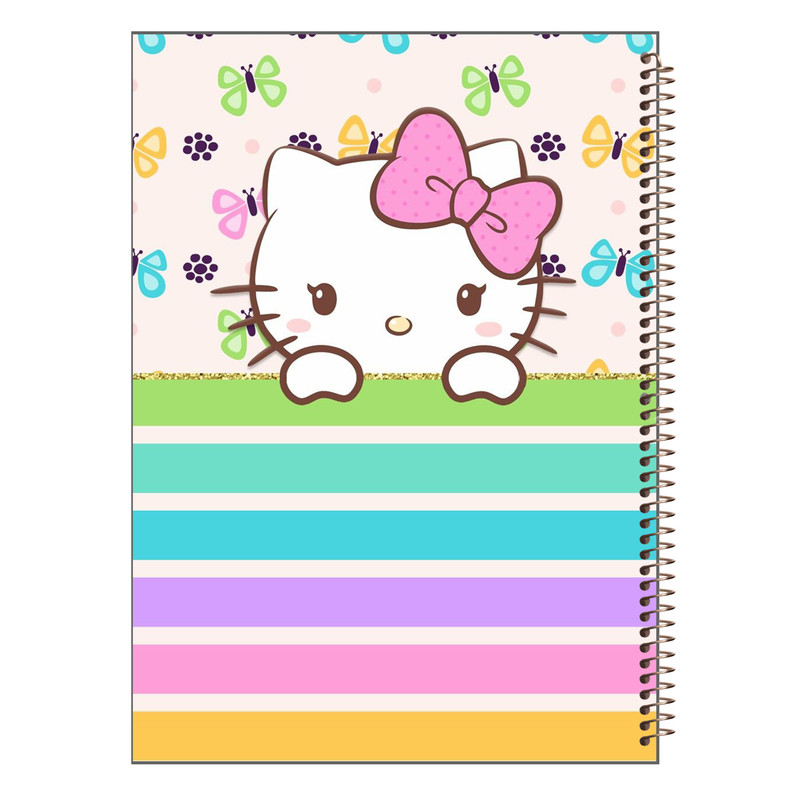 دفتر نقاشی مجنتا طرح kitty کد 90