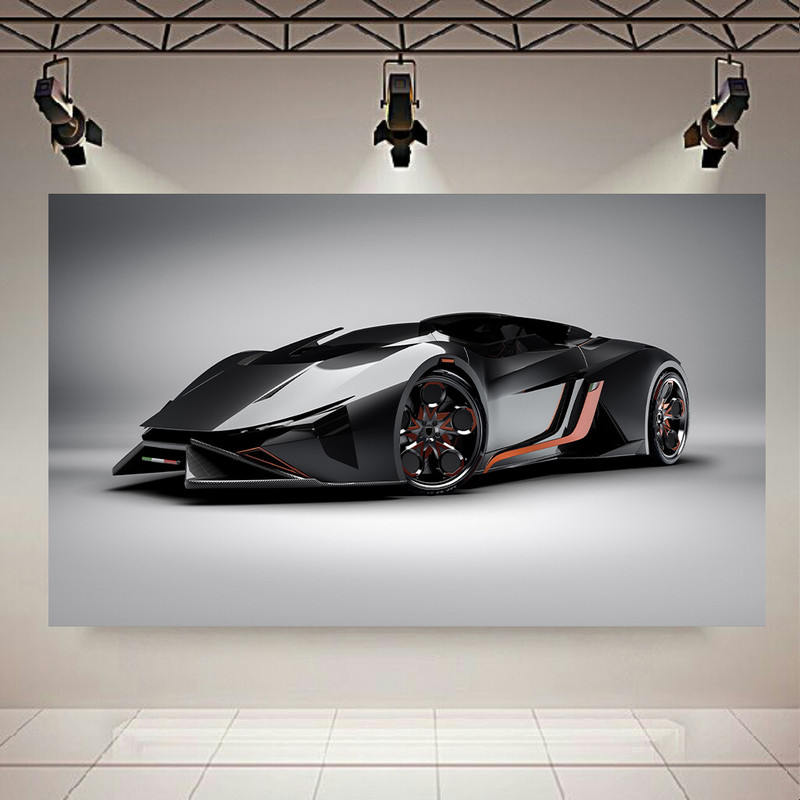 استیکر طرح ماشین مدل Lamborghini Diamante کد AR1065